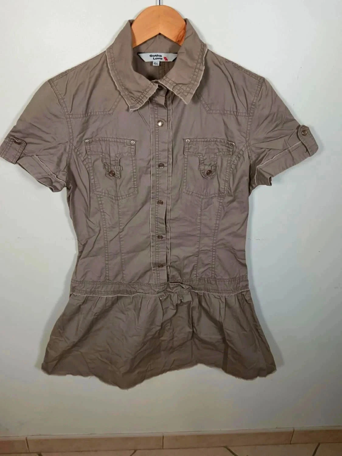C17 robe gris Gotha love 40
